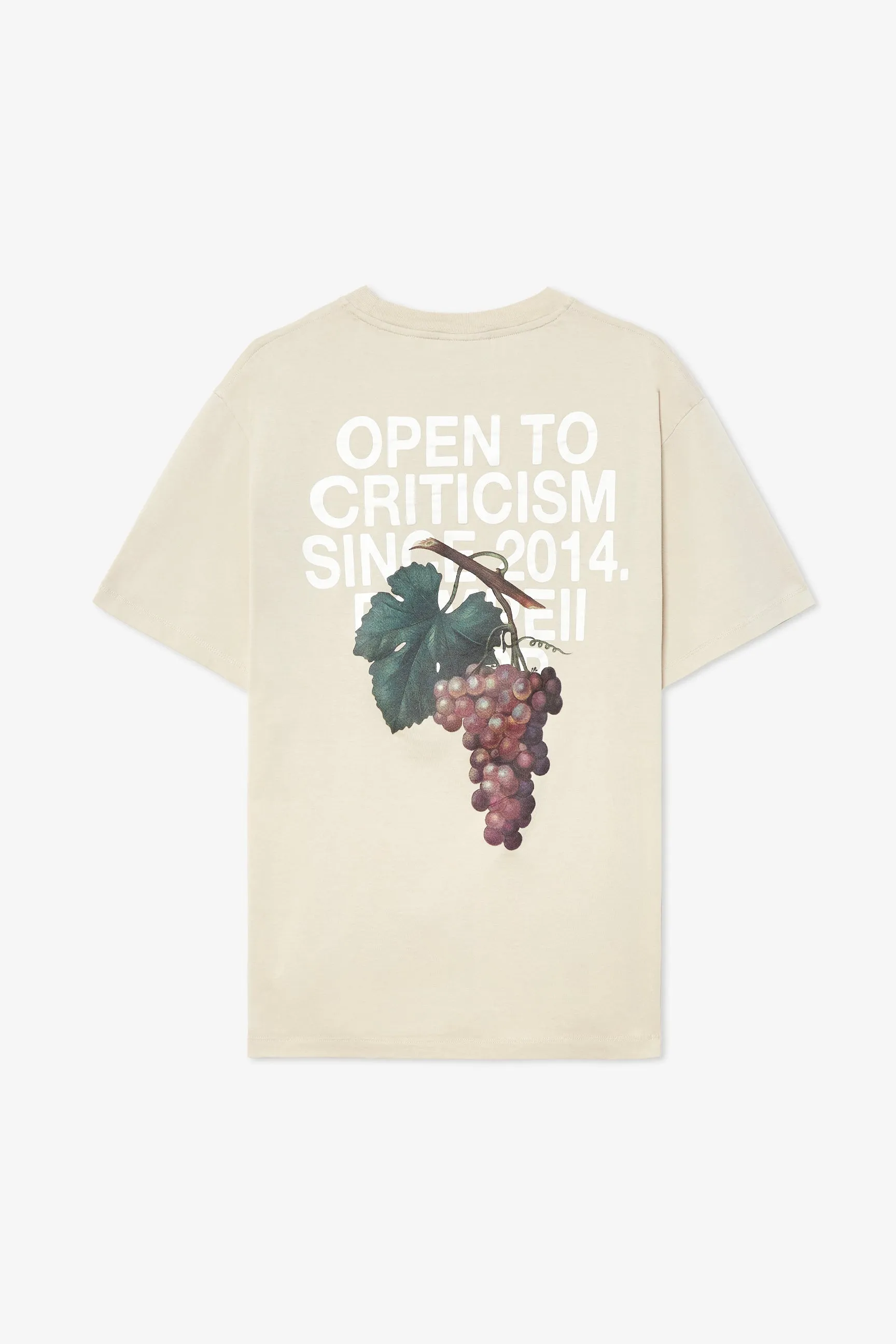 OPEN TO CRITICISM OAT TEE sold by Pompeii