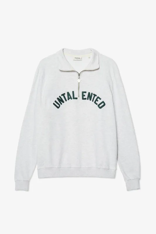 UNTALENTED LIGHT GREY ZIPPER sold by Pompeii