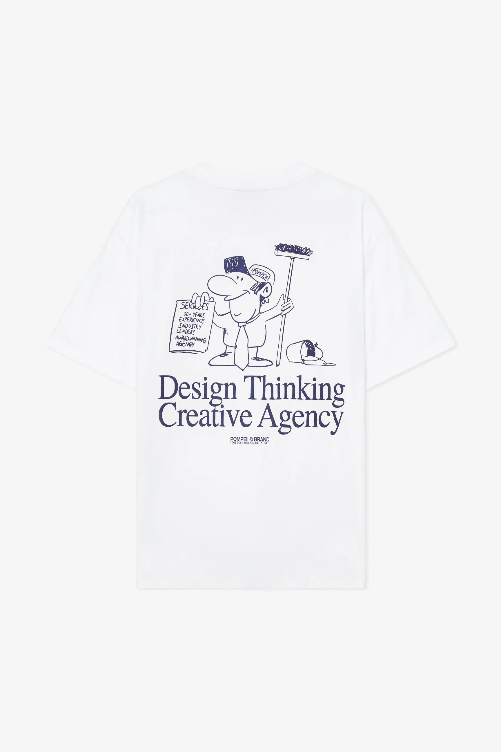 CREATIVE AGENCY WHITE TEE sold by Pompeii