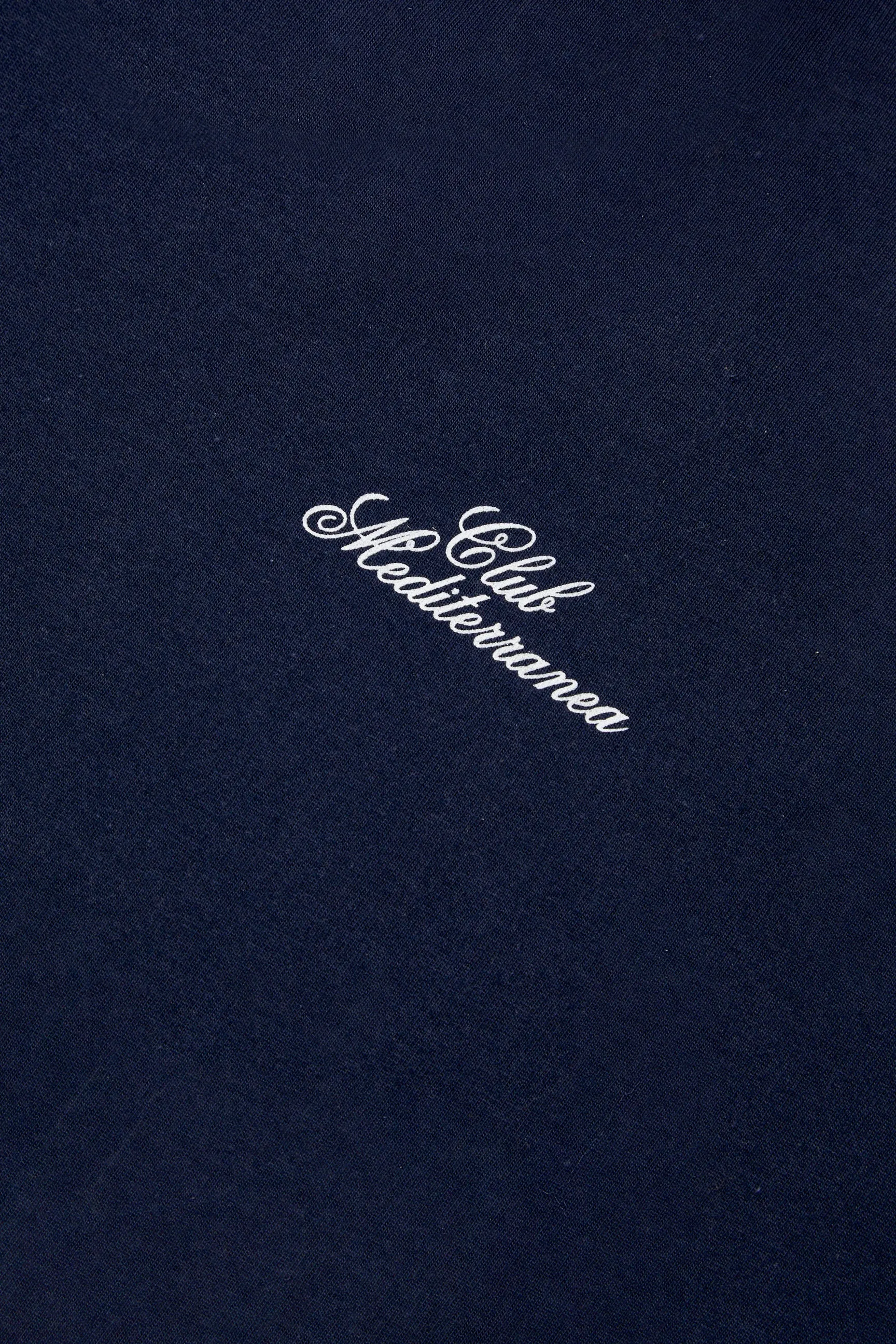 CLUB MEDITERRANEA NAVY BOXY TEE sold by Pompeii product image thumbnail 3