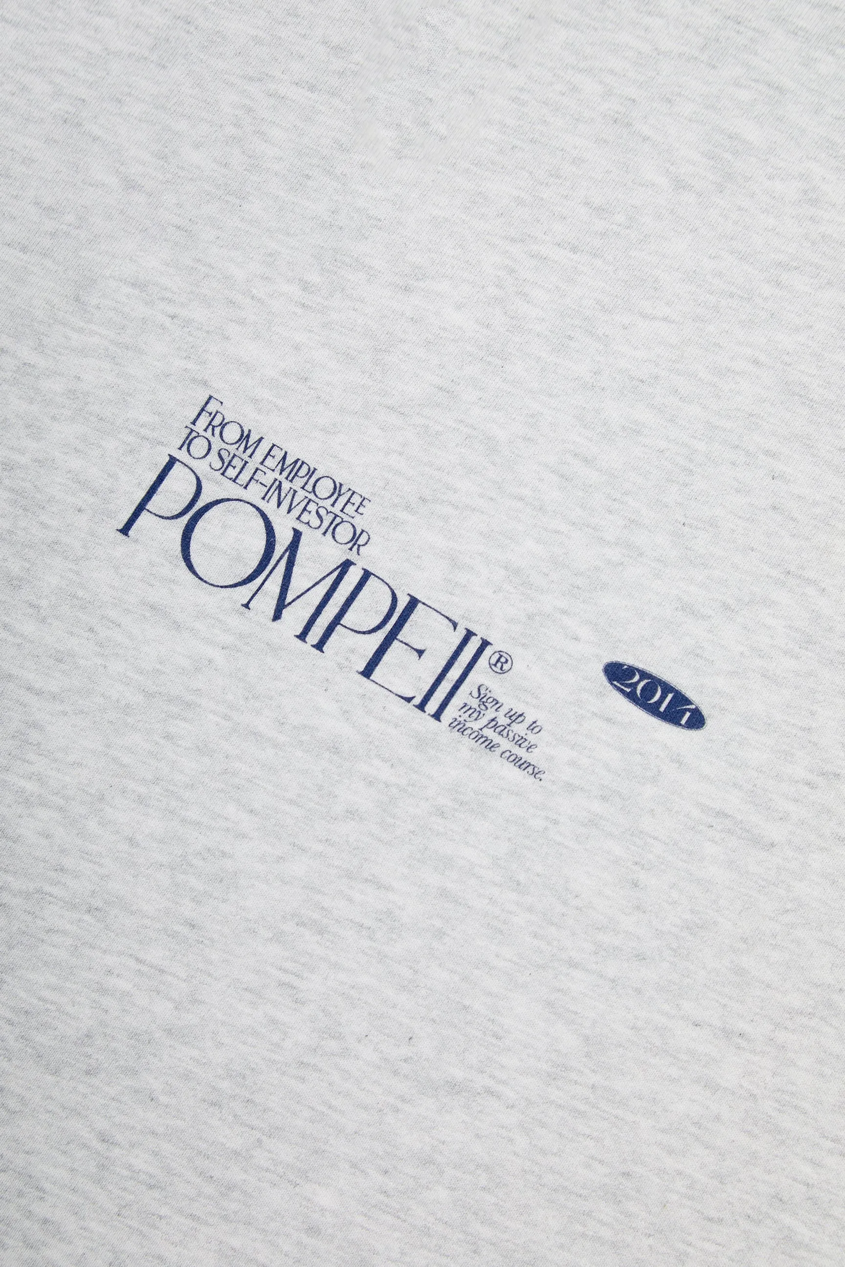 RAT RACE RETRO GREY TEE sold by Pompeii product image thumbnail 4
