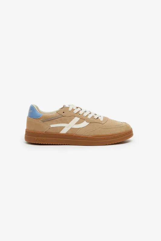 ELAN PIPPA SUEDE SAND TOFFEE sold by Pompeii