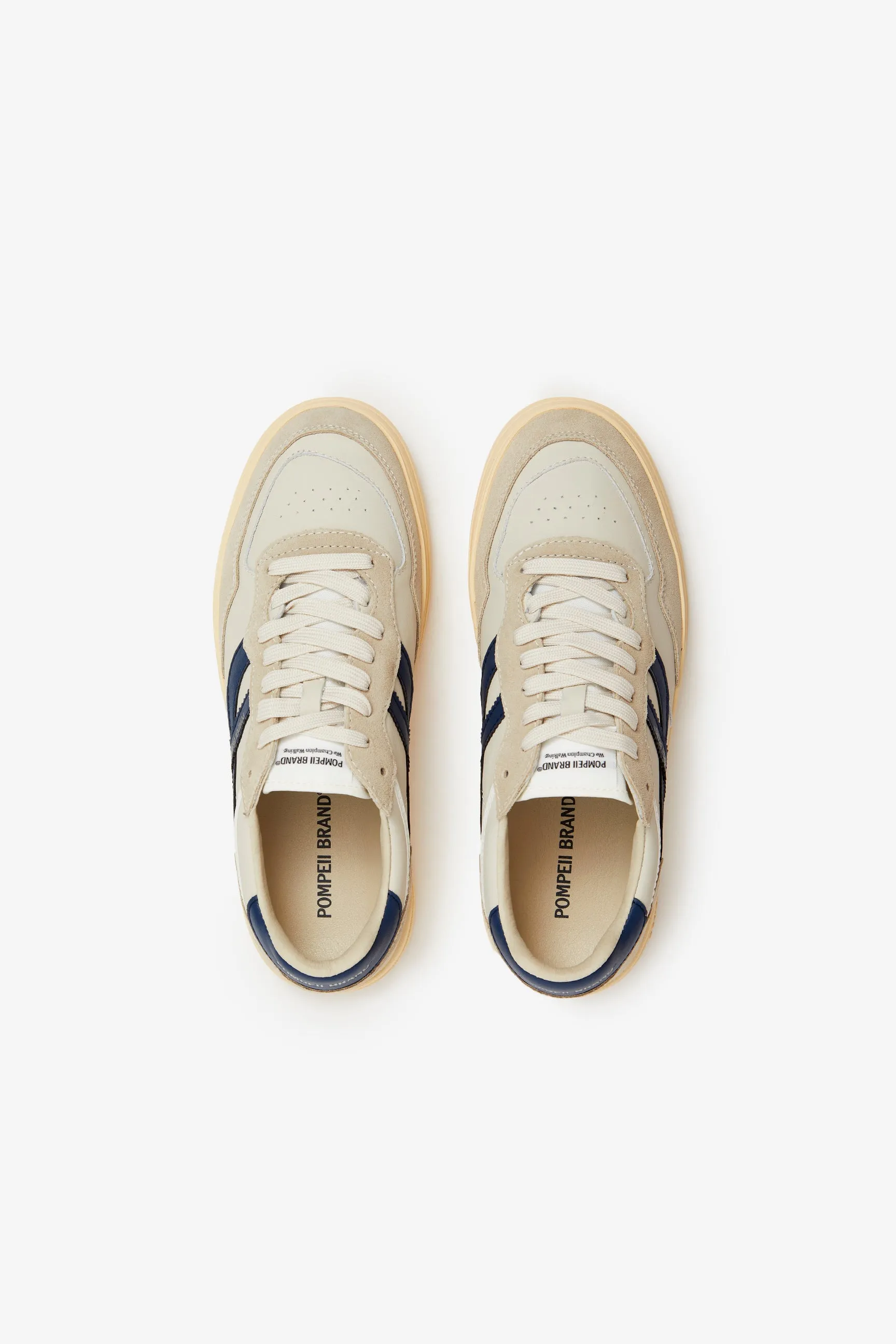 ELAN PIPPA LEATHER ECRU SLATE sold by Pompeii product image thumbnail 2