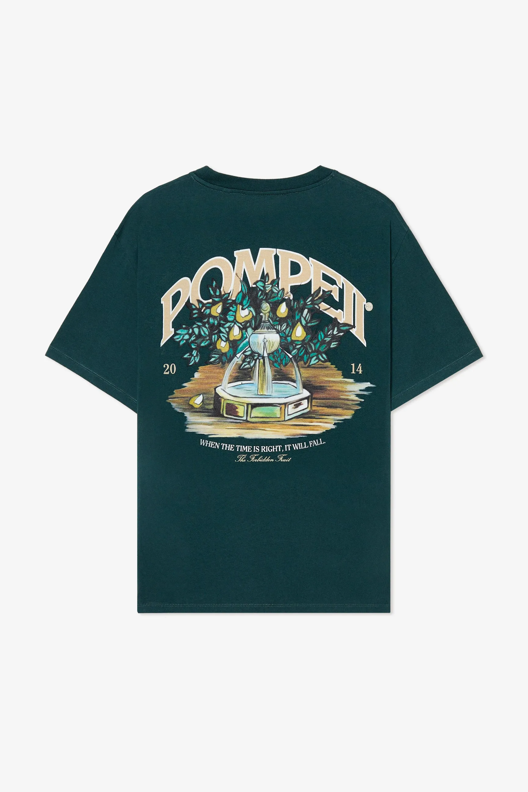 FOUNTAIN PINE REGULAR GRAPHIC TEE sold by Pompeii product image thumbnail 2