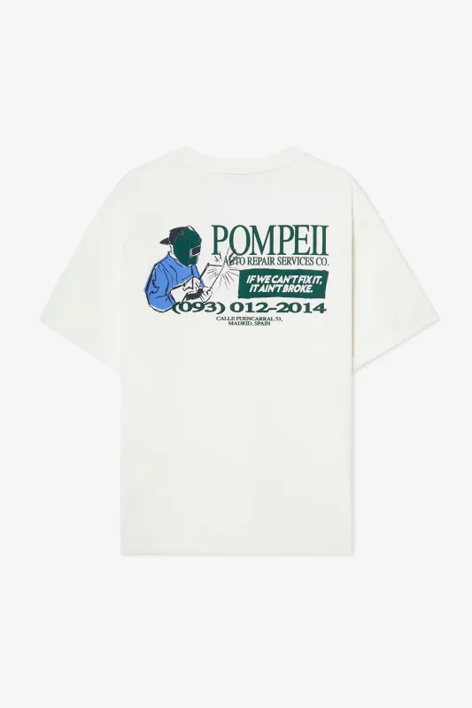 AUTO REPAIR OFF WHITE REGULAR TEE sold by Pompeii