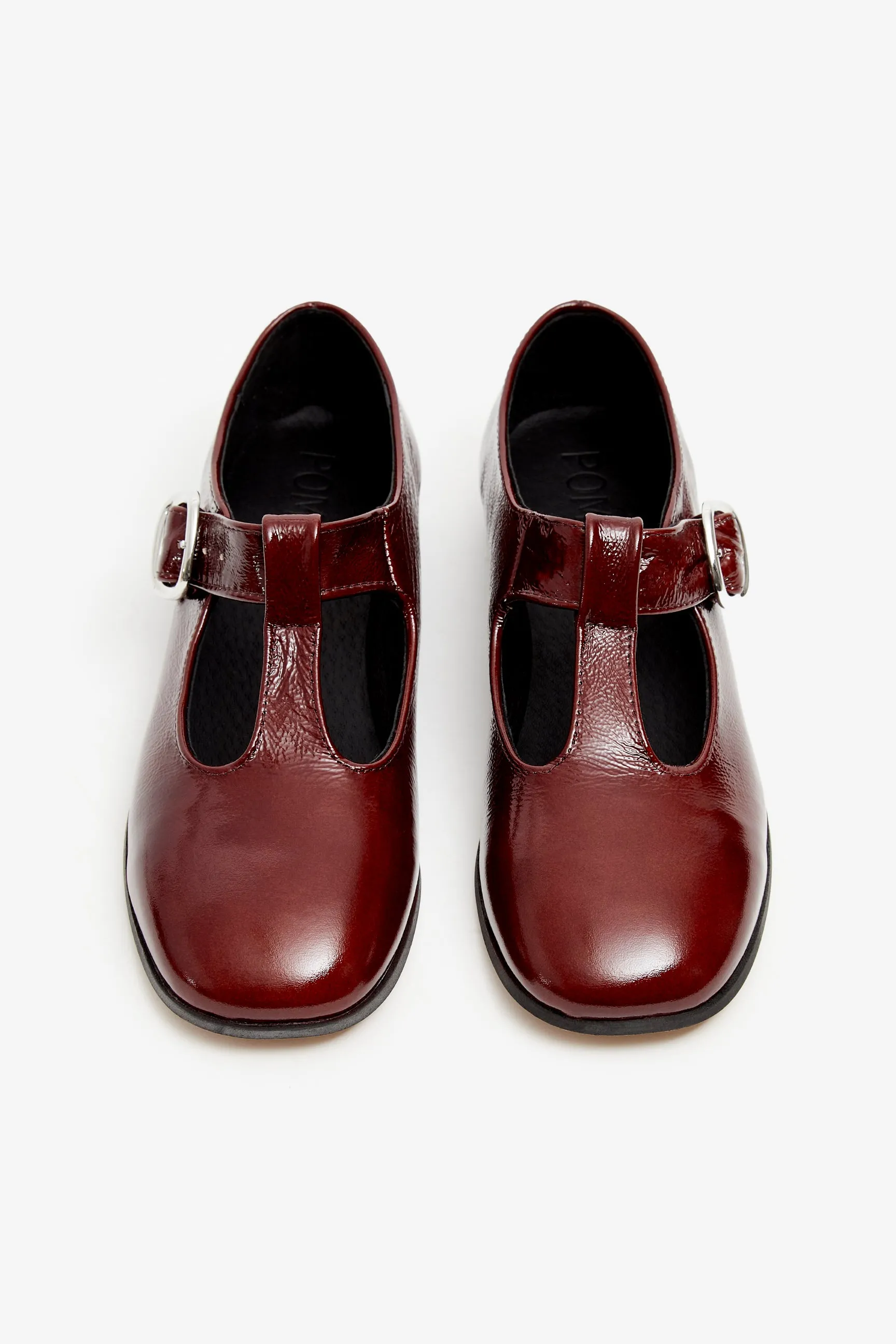 NARA PATENT LEATHER MAROON sold by Pompeii product image thumbnail 2