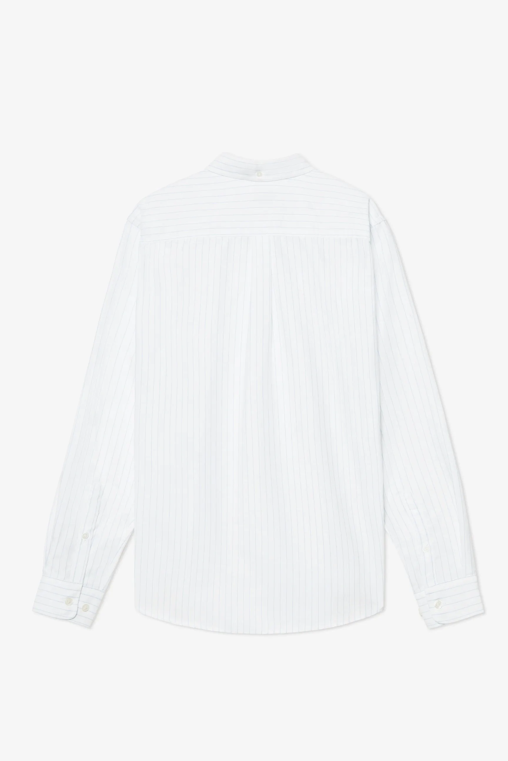 POMPEII BLUE THIN STRIPE OXFORD SHIRT sold by Pompeii product image thumbnail 2