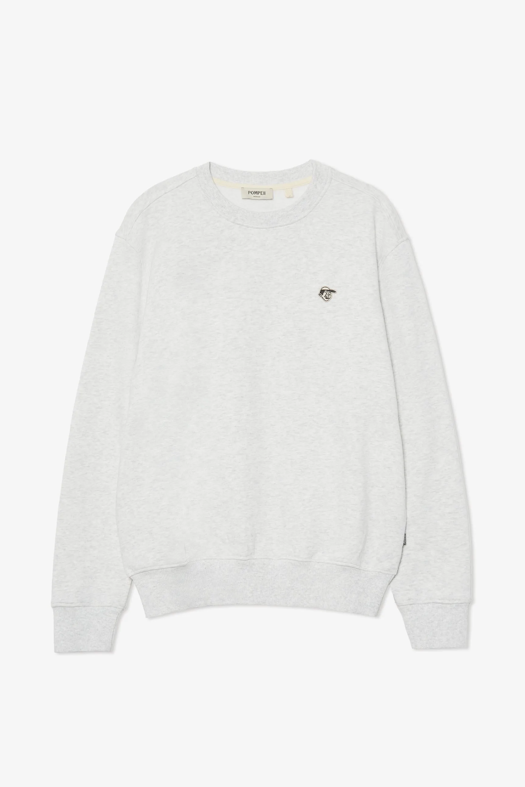 EMILIO LIGHT GREY CREWNECK sold by Pompeii