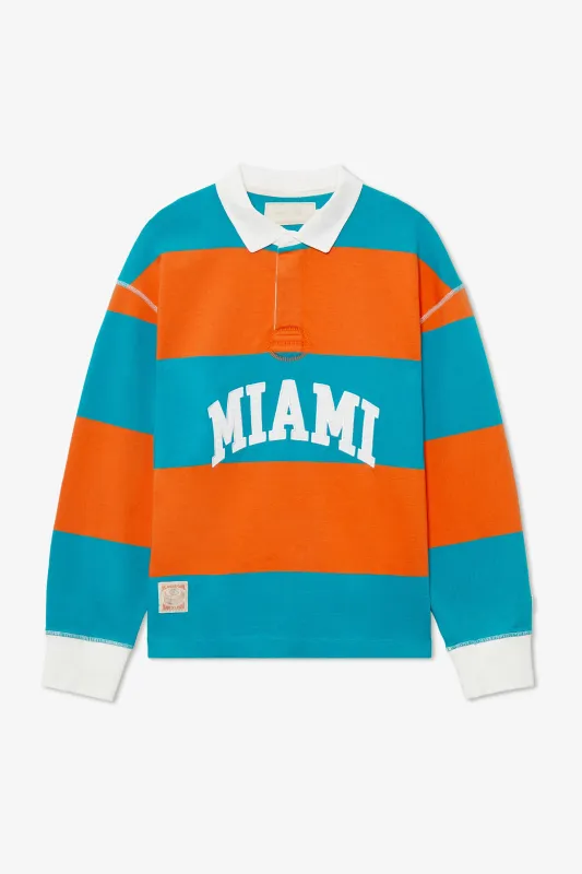 MIAMI DOLPHINS RUGBY POLO sold by Pompeii