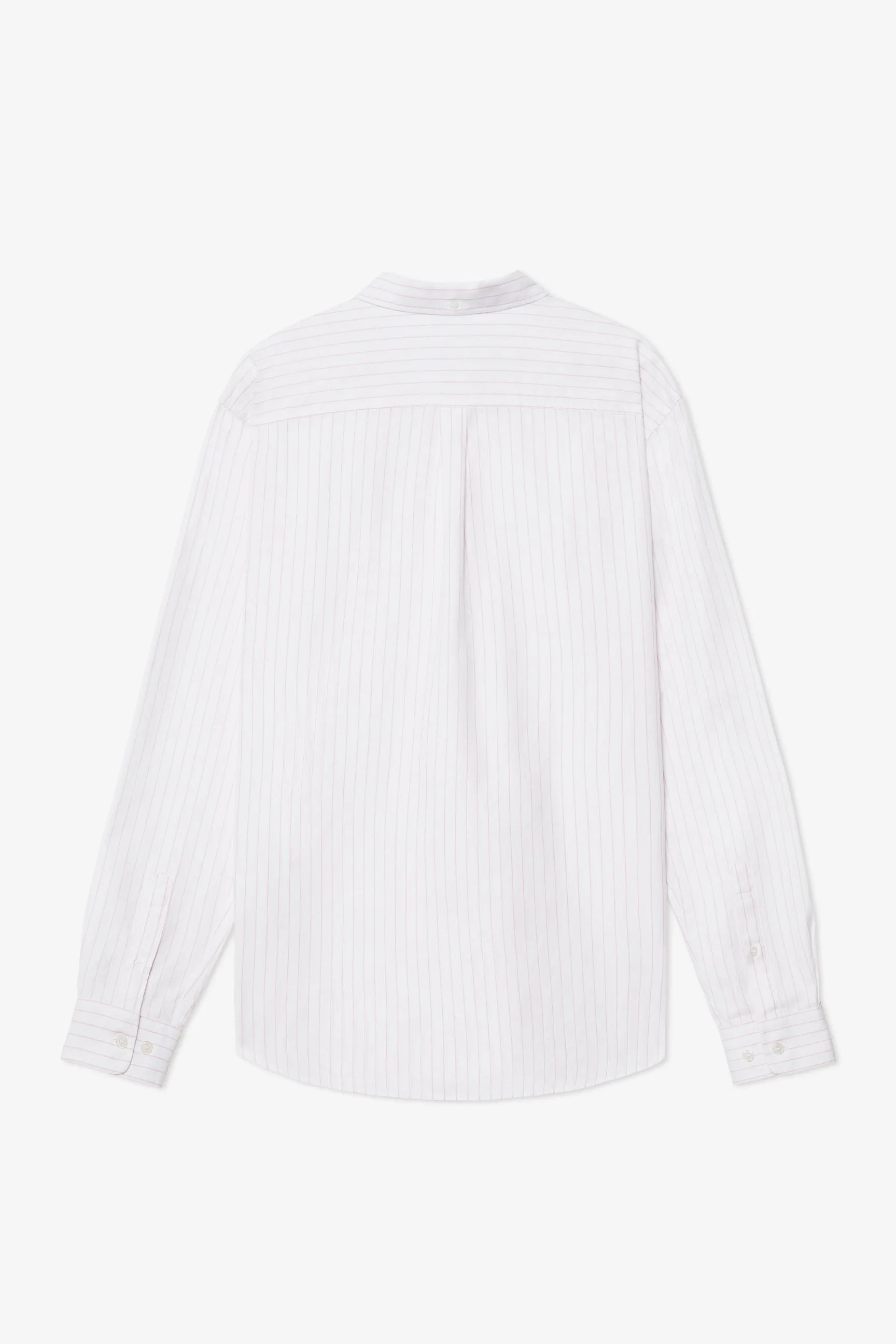 POMPEII PINK THIN STRIPE OXFORD SHIRT sold by Pompeii product image thumbnail 2