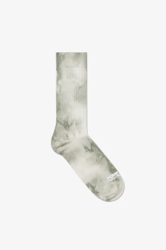 TIE DYE CYPRESS SOCKS made by Pompeii