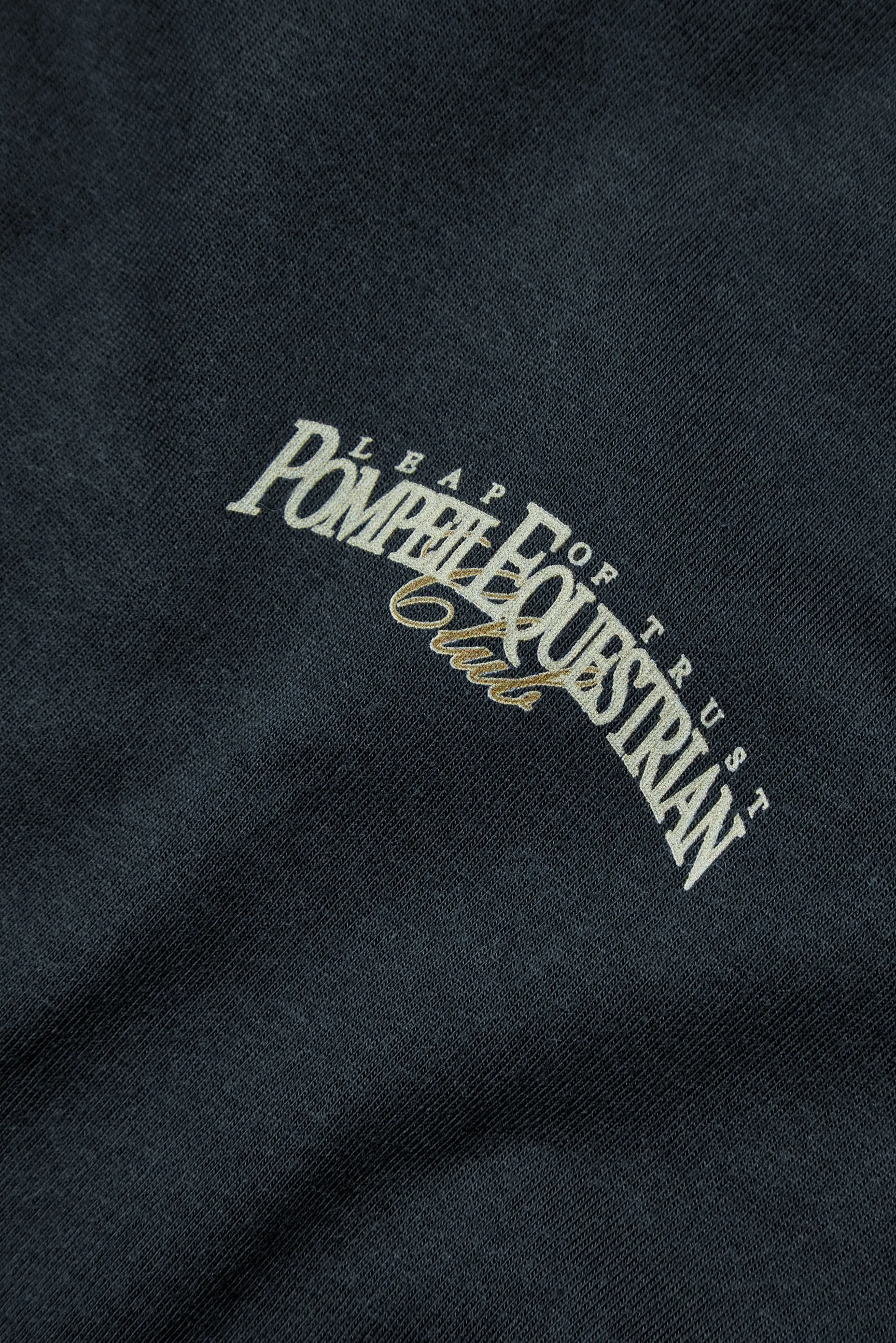 POMPEII EQUESTRIAN CHARCOAL T-SHIRT sold by Pompeii product image thumbnail 5