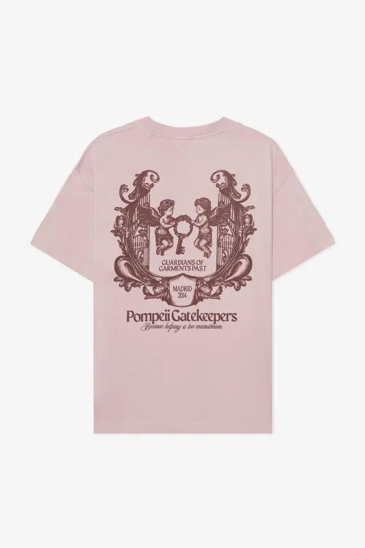 GATEKEEPER POWDER PINK TEE sold by Pompeii