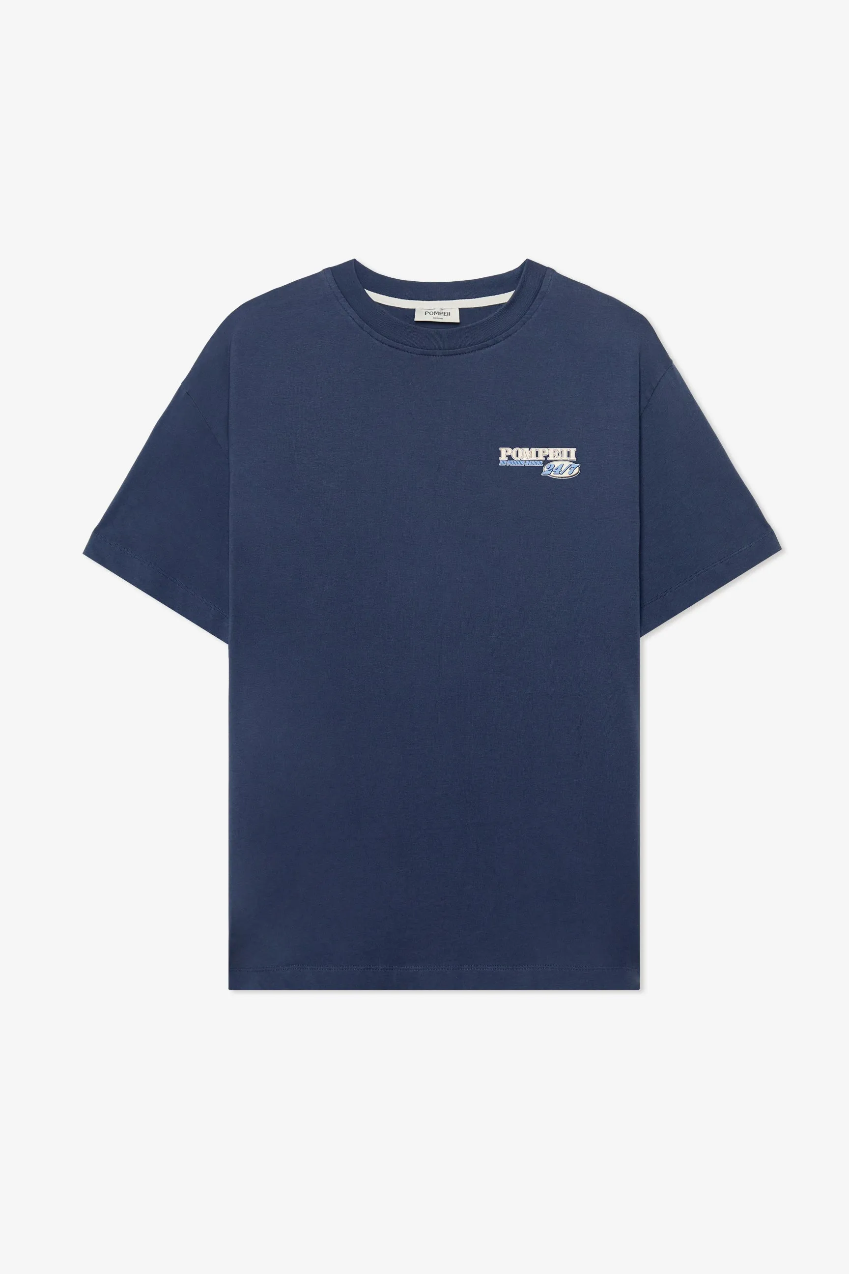 WHAT'S THE RUSH NAVY TEE sold by Pompeii product image thumbnail 2