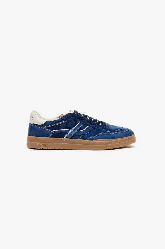 ELAN PIPPA NUBUCK NAVY GUM made by Pompeii