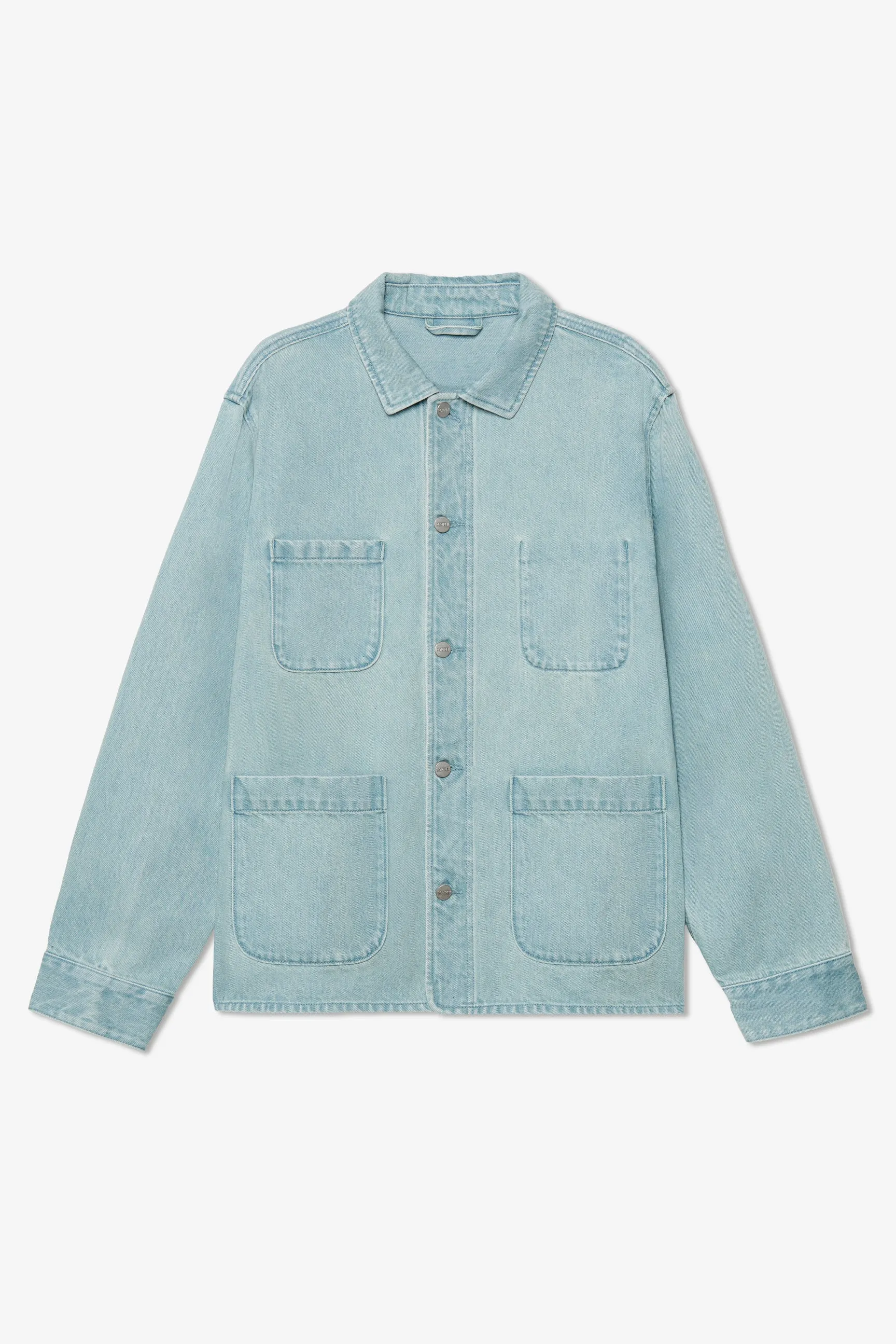 Vintage Indigo Denim Chore Jacket sold by Pompeii