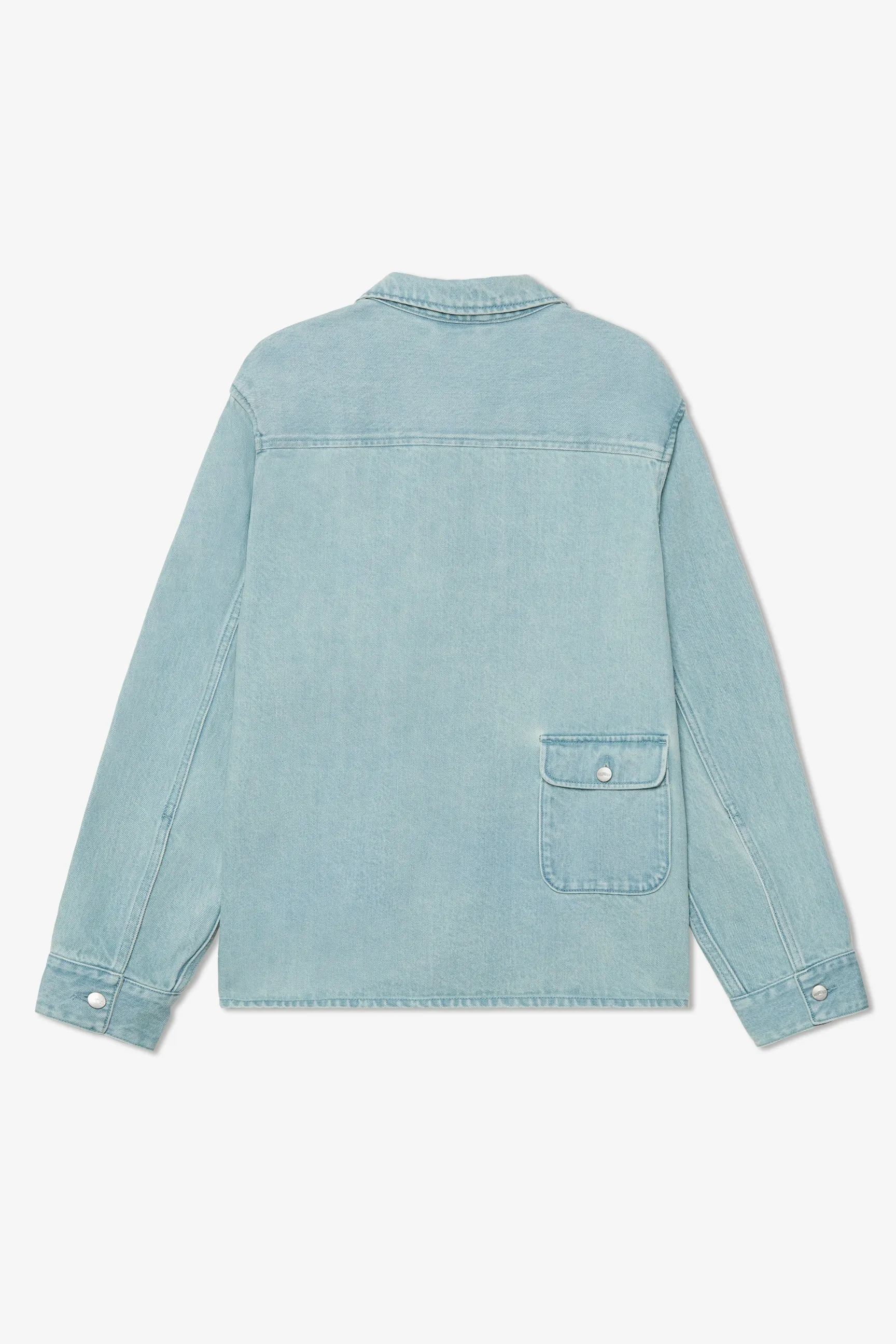 Vintage Indigo Denim Chore Jacket sold by Pompeii product image thumbnail 2