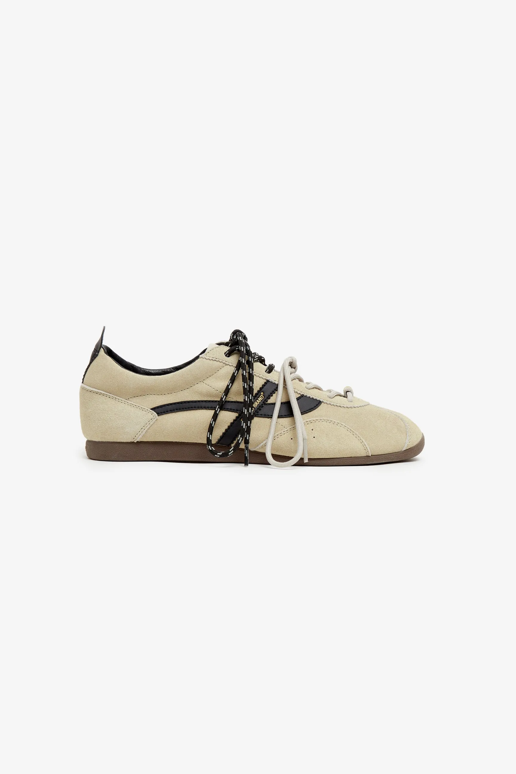GEMINI SUEDE WHEAT ANTHRACITE sold by Pompeii