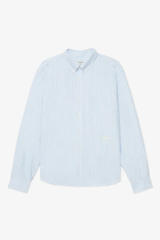 POMPEII STRIPE OXFORD SHIRT made by Pompeii