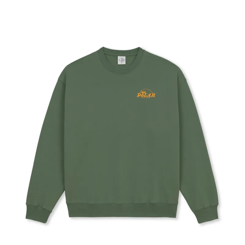 Dave Crewneck | Dreams - Jade Green sold by Polar Skate