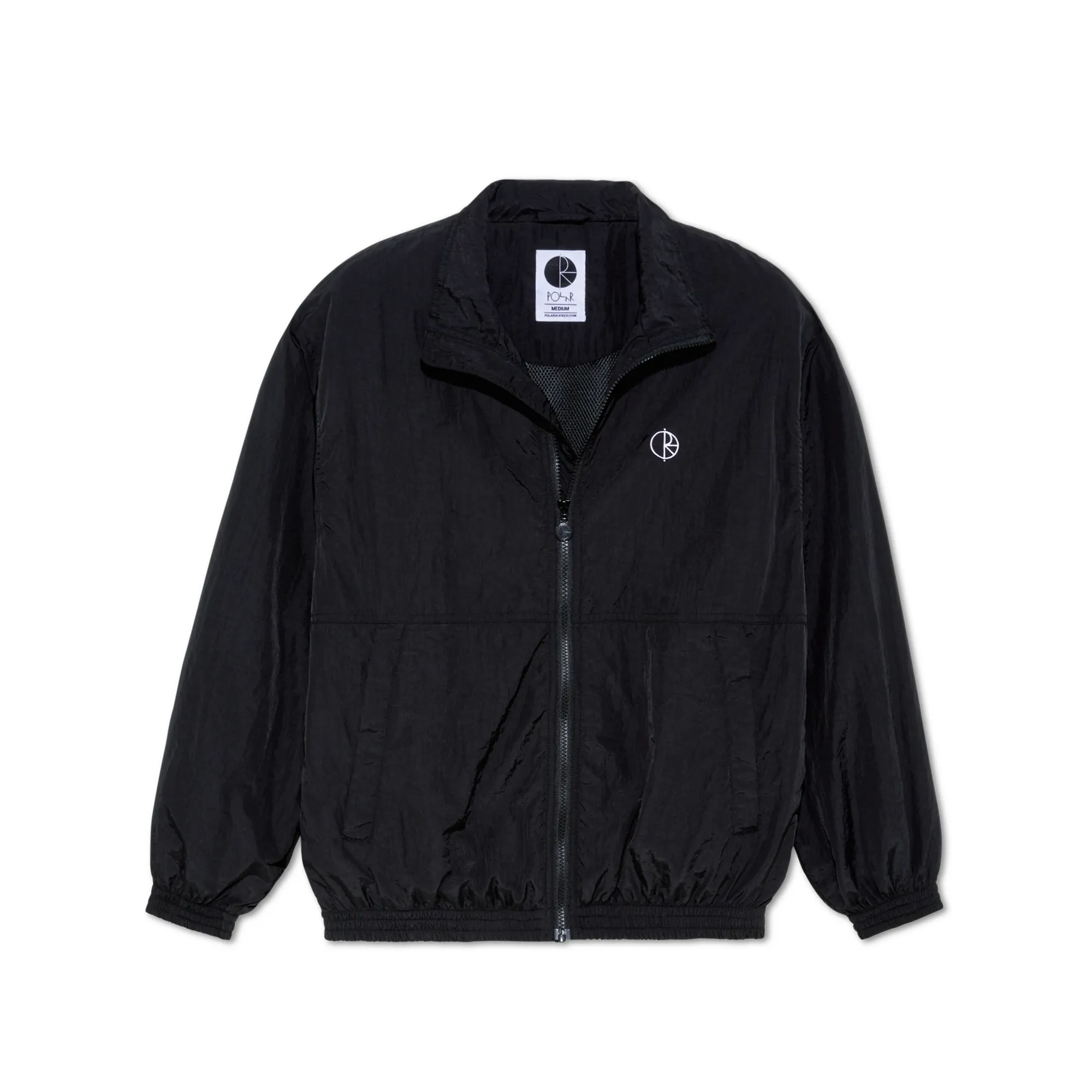 Lasse Track Jacket - Black sold by Polar Skate