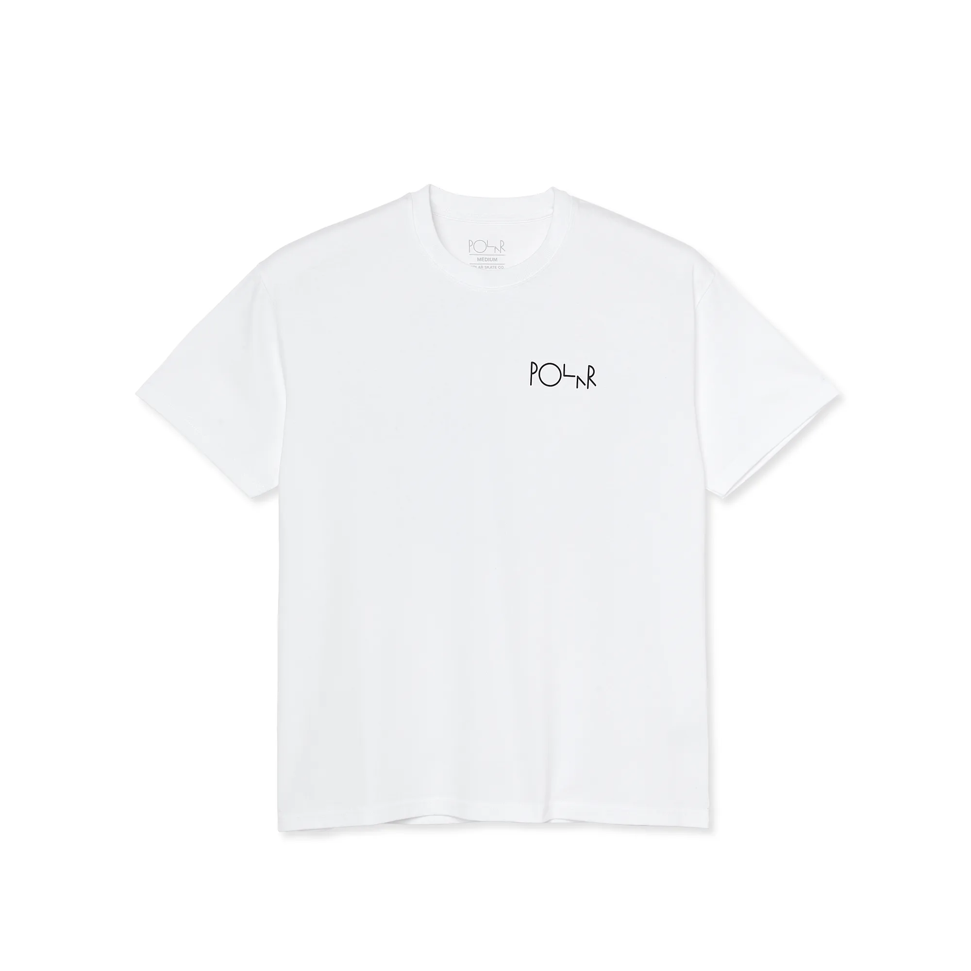 Tee | Stroke Logo - White sold by Polar Skate product image thumbnail 2