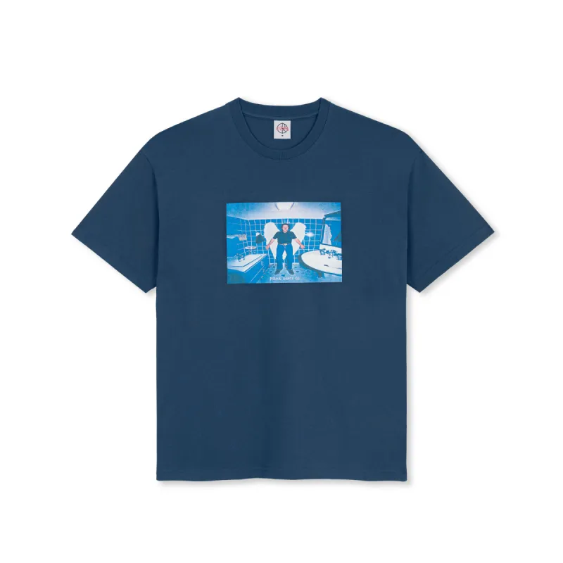 Tee | Angel Man - Grey Blue sold by Polar Skate