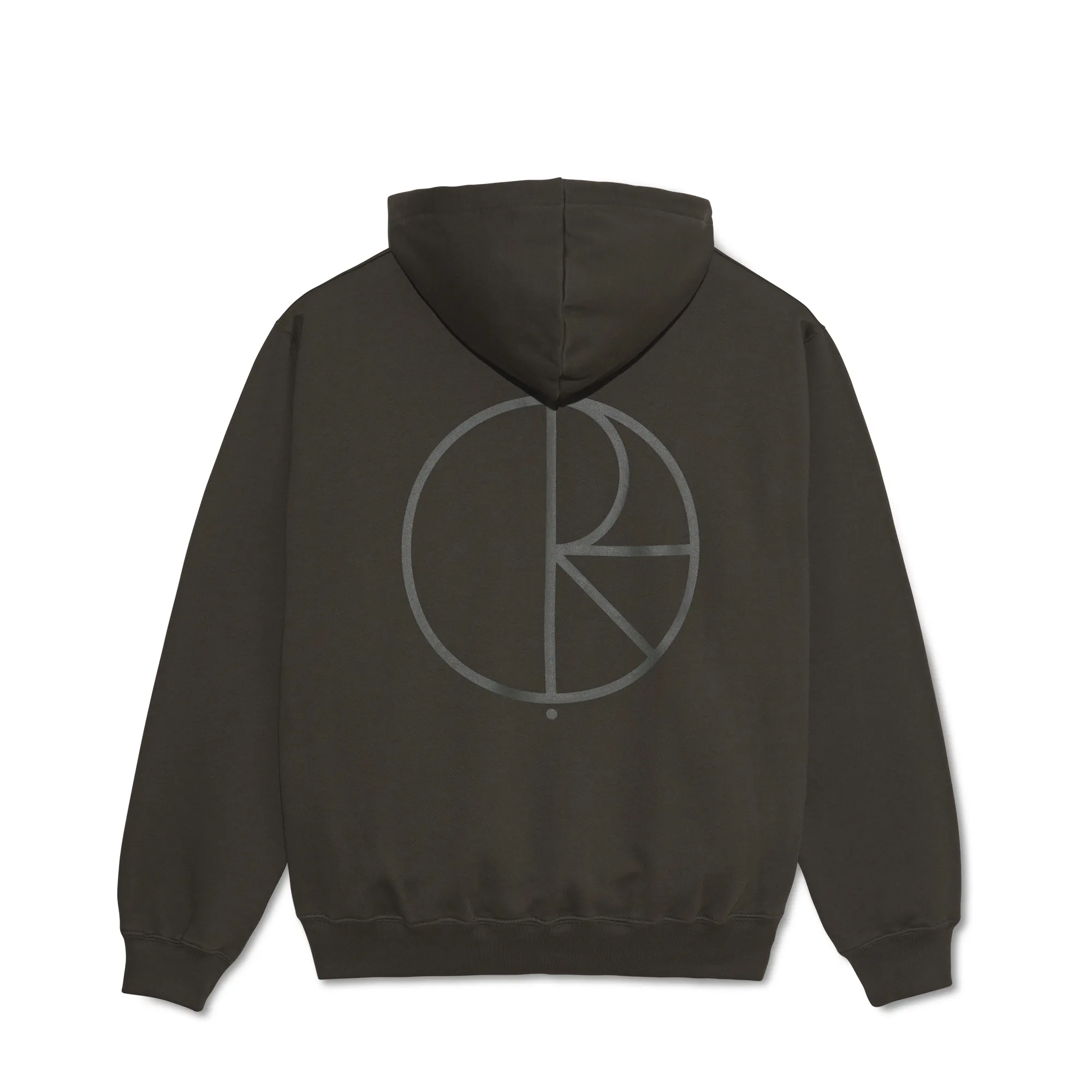Dave Hoodie | Stroke Logo - Dirty Black sold by Polar Skate product image thumbnail 2