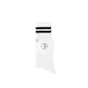 Rib Socks | Long | Happy Sad - White sold by Polar Skate