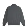 Frank Half Zip Sweatshirt - Graphite sold by Polar Skate