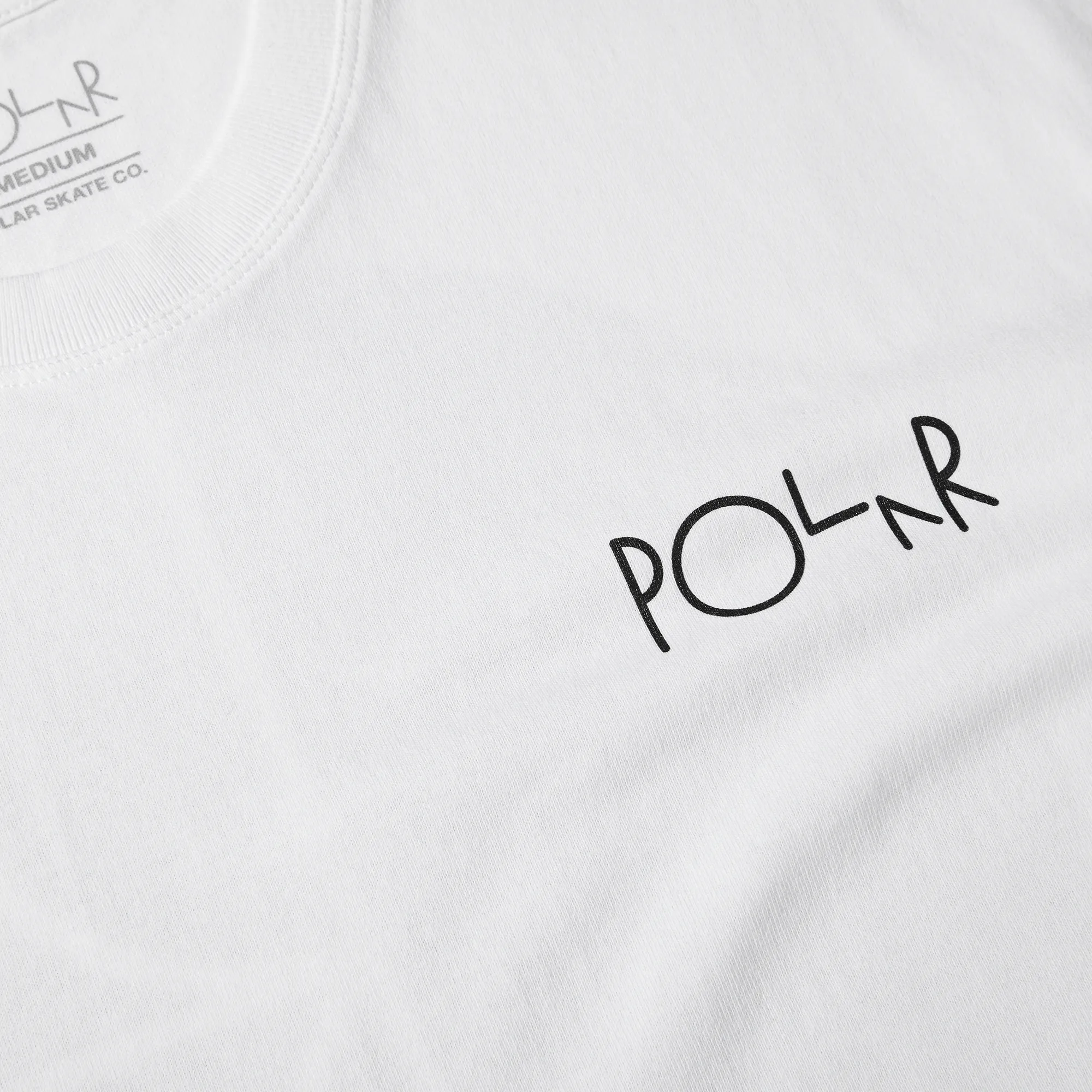 Tee | Fill Logo - White sold by Polar Skate product image thumbnail 3