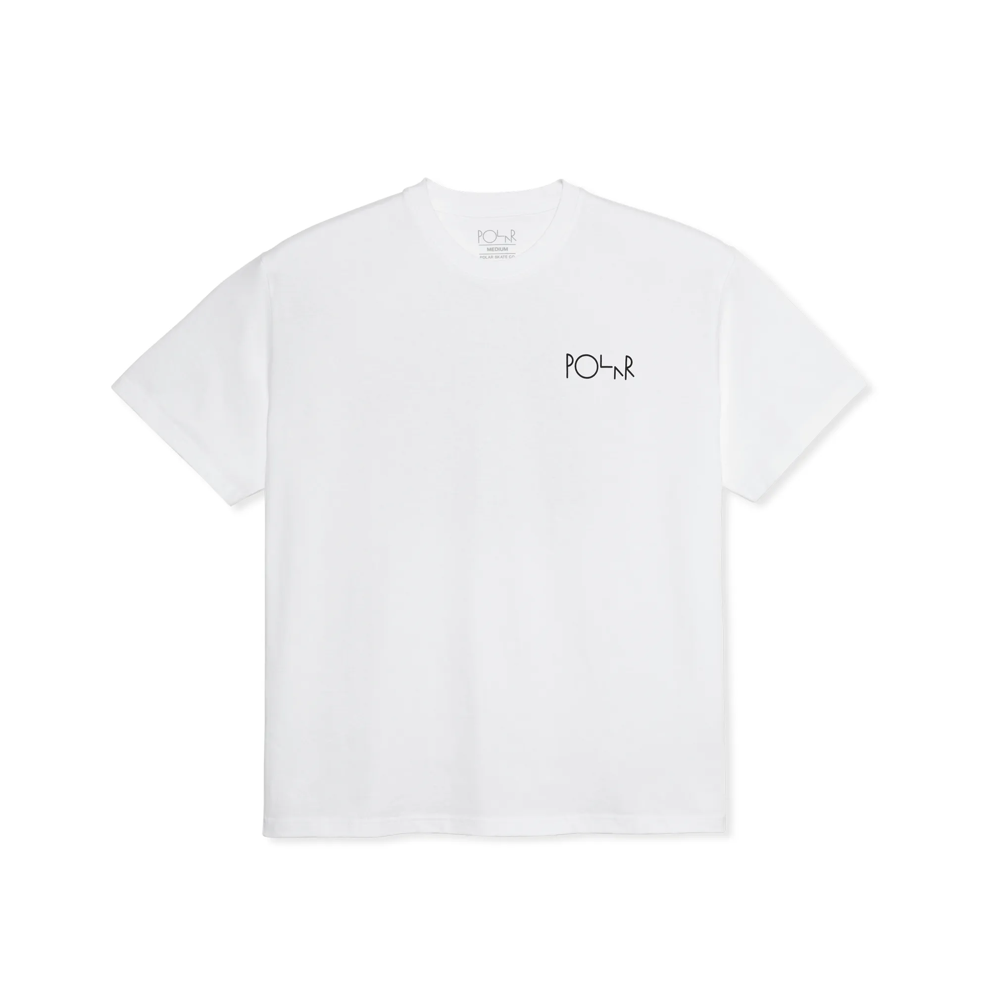 Tee | Fill Logo - White sold by Polar Skate product image thumbnail 2