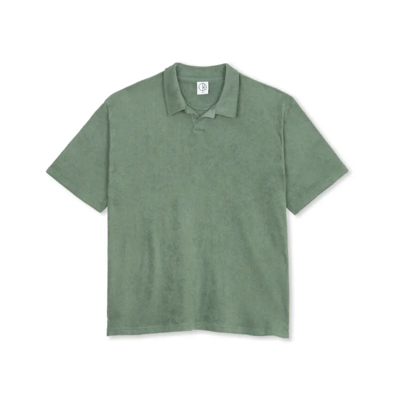 Serge Polo Shirt - Jade Green sold by Polar Skate