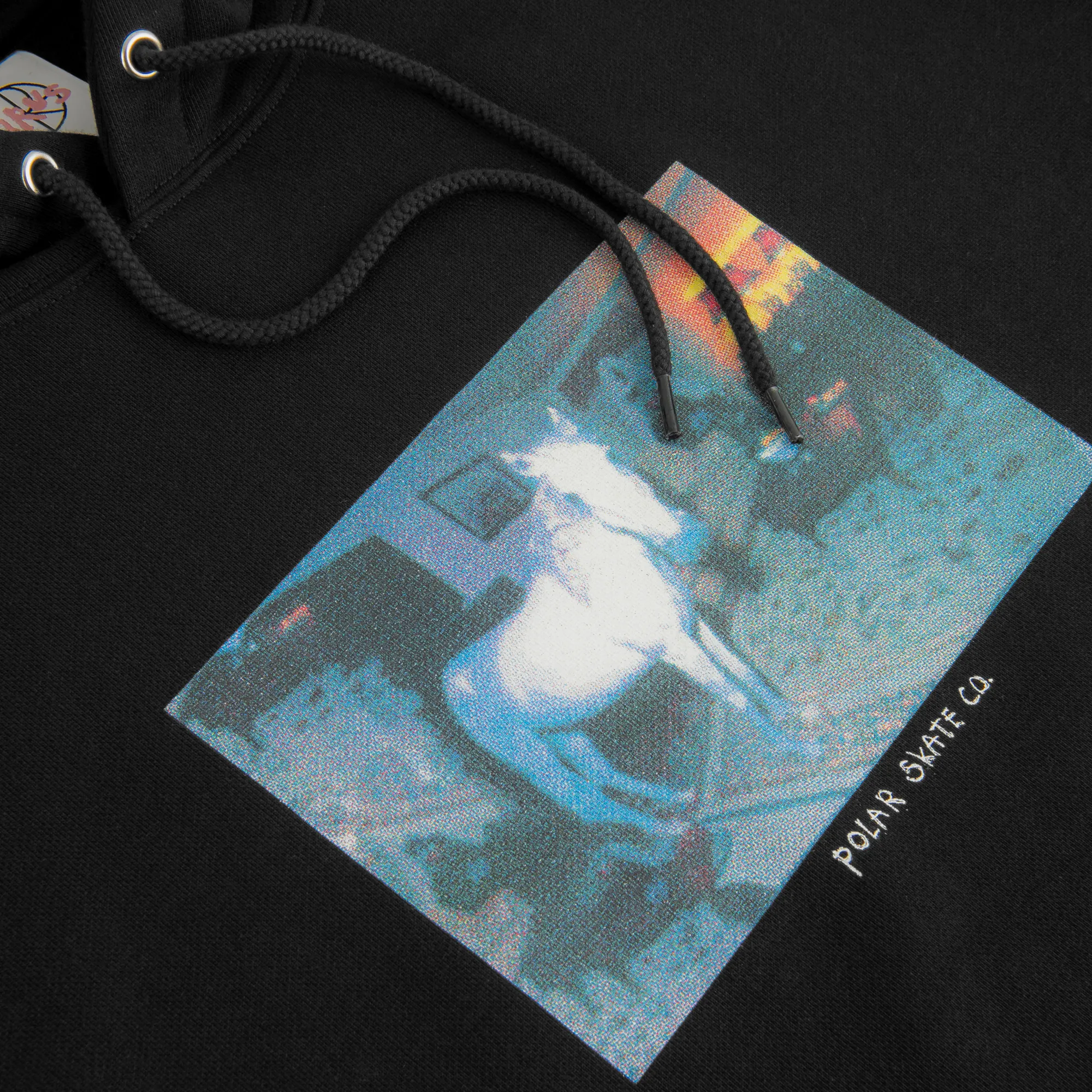 Dave Hoodie | Horse Dream - Black sold by Polar Skate product image thumbnail 3