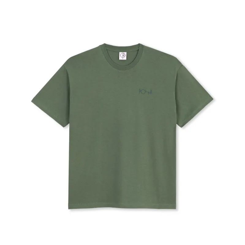 Tee | Stroke Logo - Jade Green sold by Polar Skate