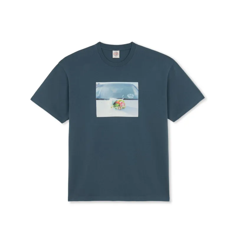 Tee | Dead Flowers - Grey Blue sold by Polar Skate