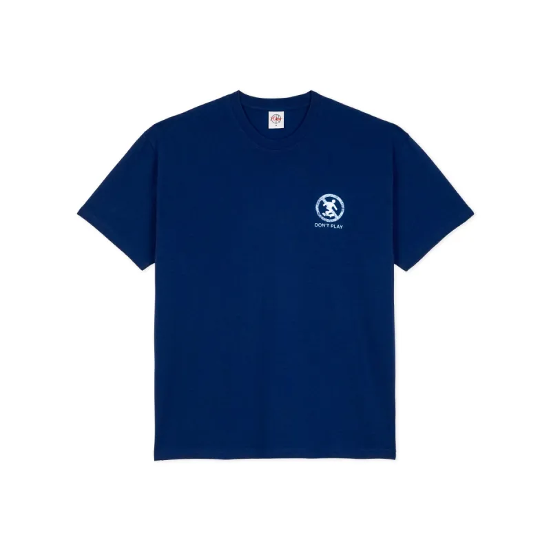 Tee | Don't Play - Deep Royal Blue sold by Polar Skate