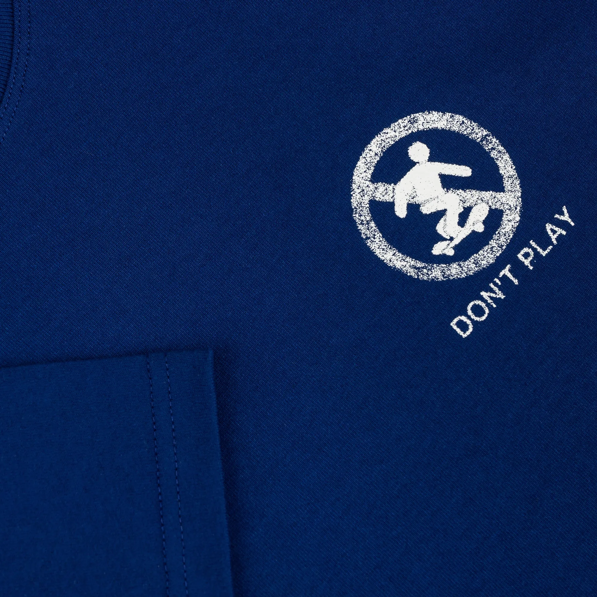 Tee | Don't Play - Deep Royal Blue sold by Polar Skate product image thumbnail 3