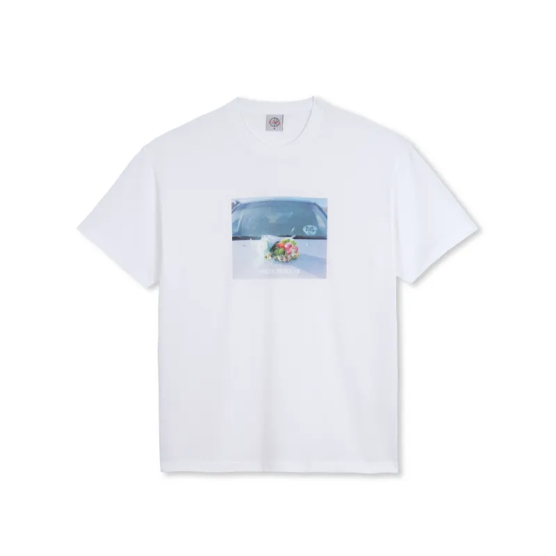 Tee | Dead Flowers - White sold by Polar Skate