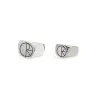 Slim Stroke Logo Ring - Sterling Silver sold by Polar Skate