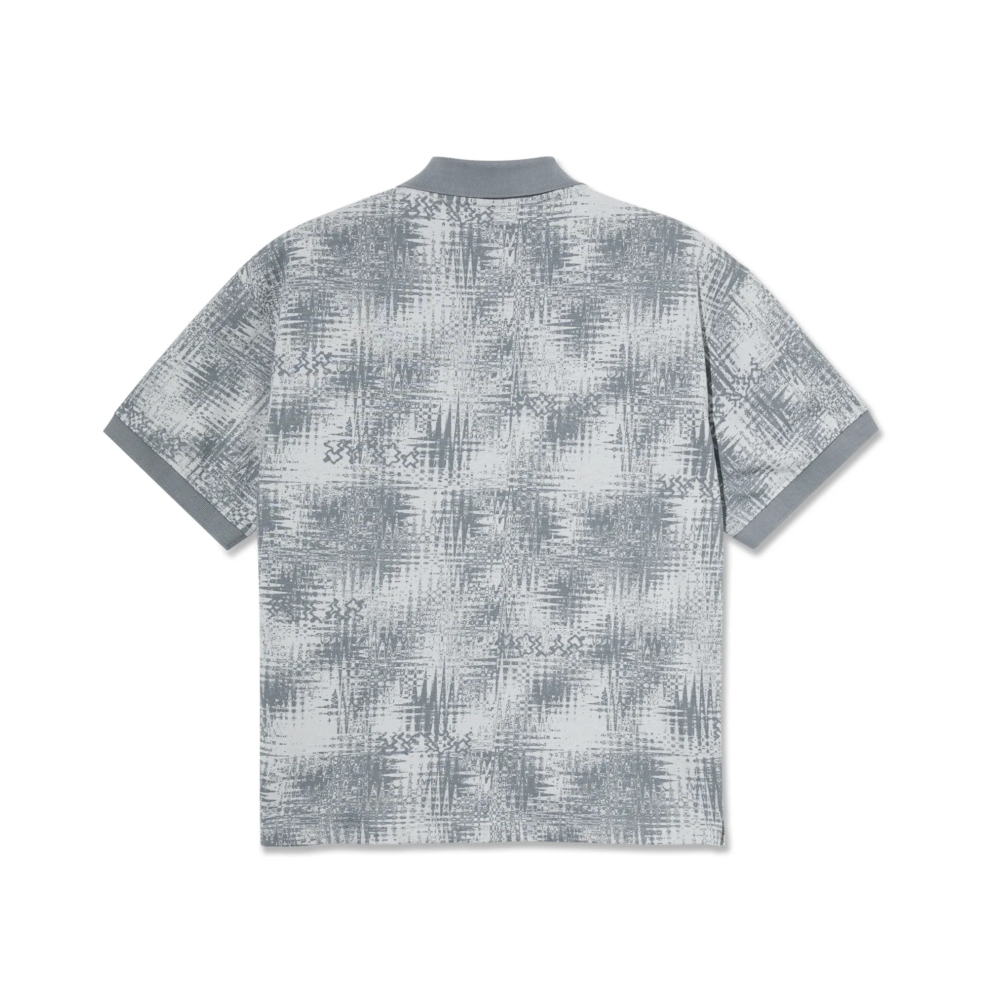 Surf Polo Shirt | Scribble - Silver sold by Polar Skate product image thumbnail 2