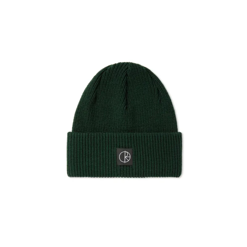 Double Fold Merino Beanie - Dark Green sold by Polar Skate
