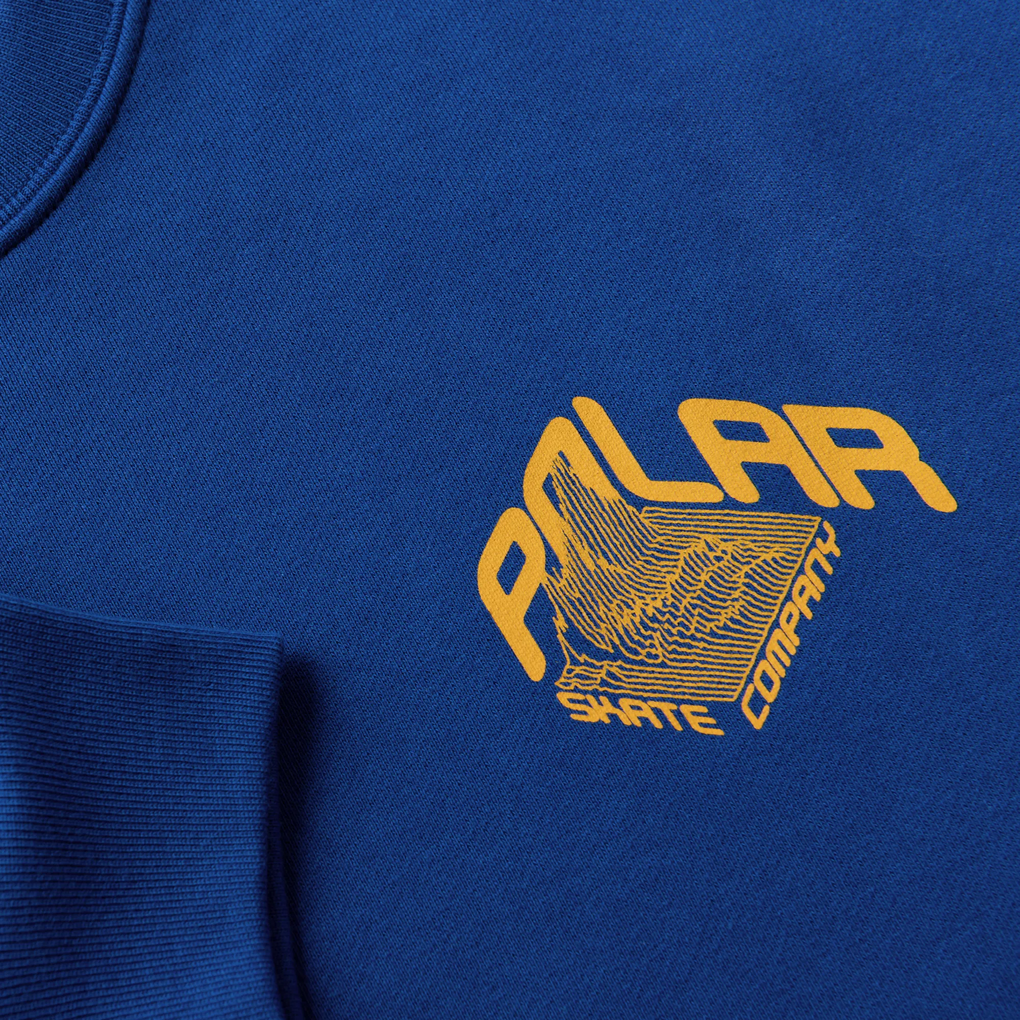 Dave Crewneck | Graph - Egyptian Blue sold by Polar Skate product image thumbnail 3