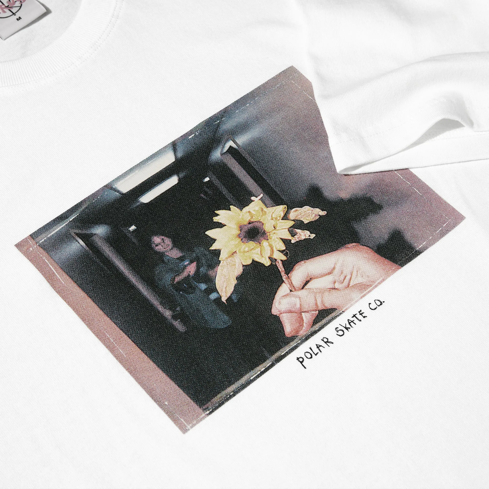 Tee | Flower - White sold by Polar Skate product image thumbnail 3