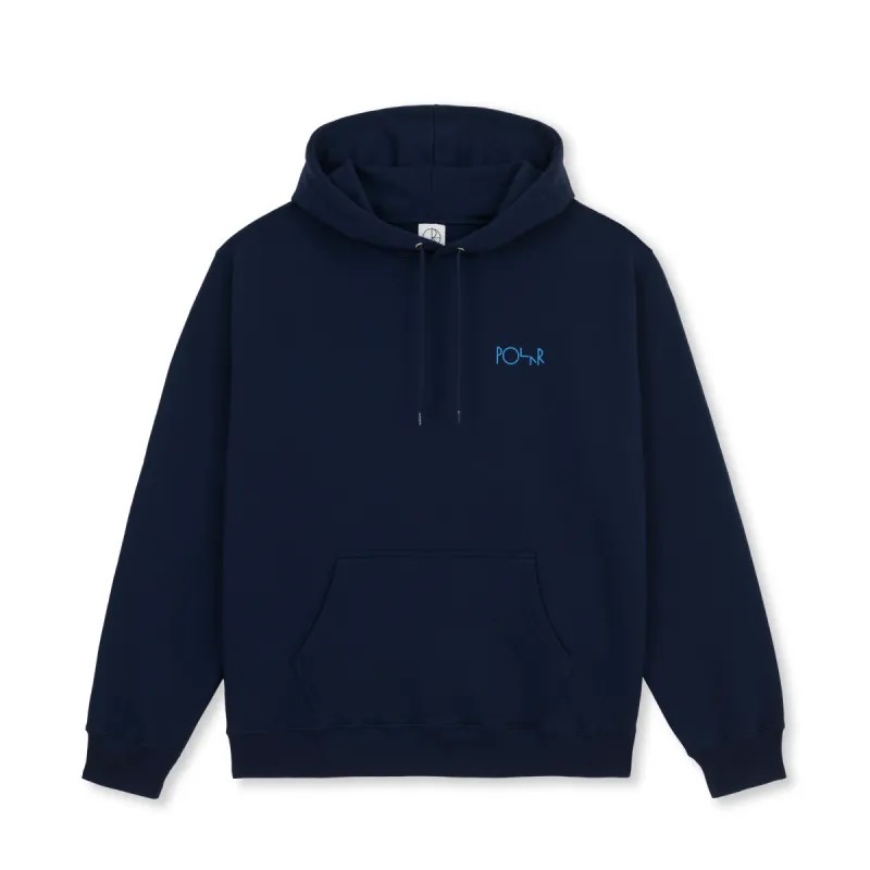 Dave Hoodie | Stroke Logo - Dark Blue sold by Polar Skate