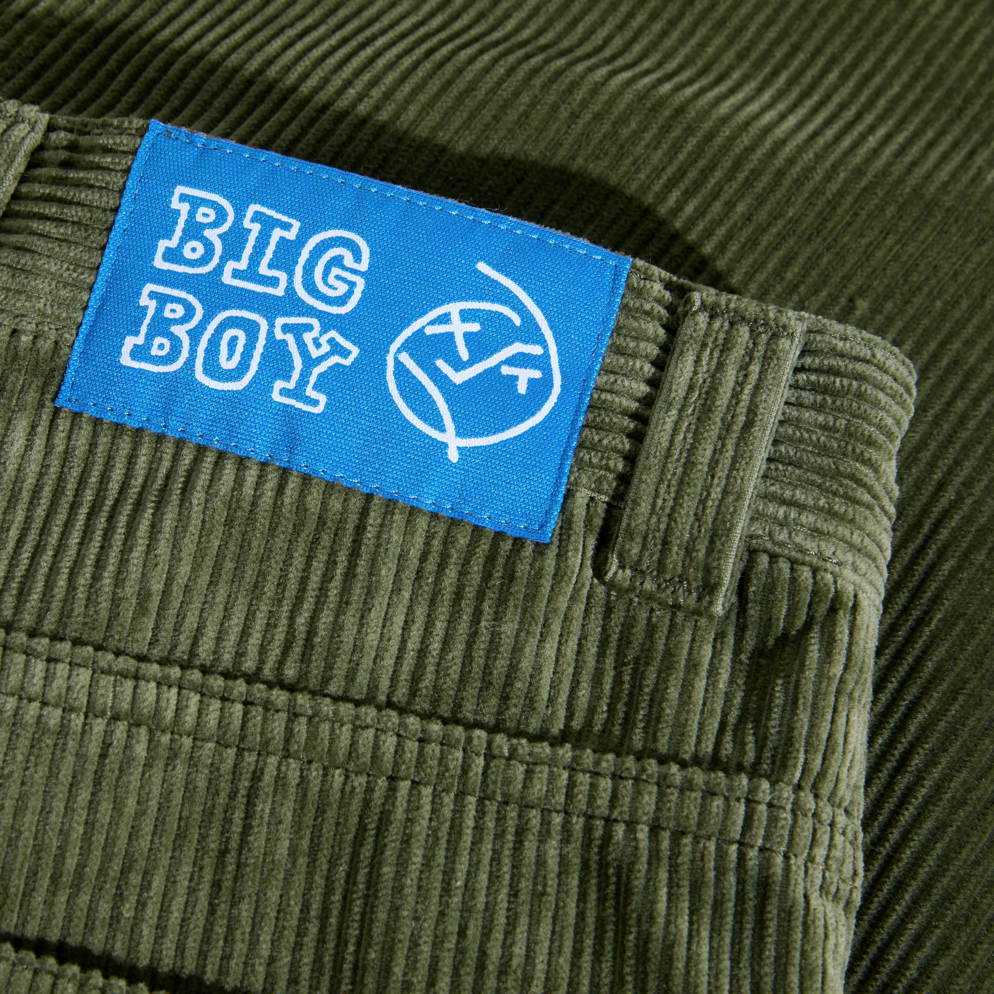 Big Boy Pants | Cord - Uniform Green sold by Polar Skate product image thumbnail 5