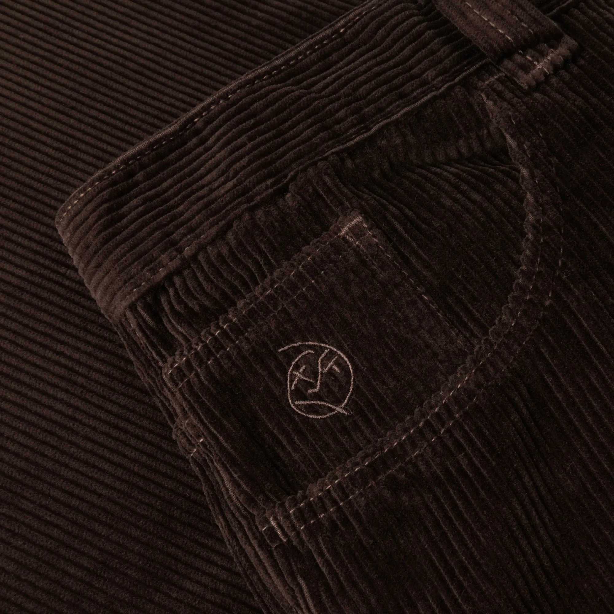 Big Boy Pants | Cord - Chocolate sold by Polar Skate product image thumbnail 3