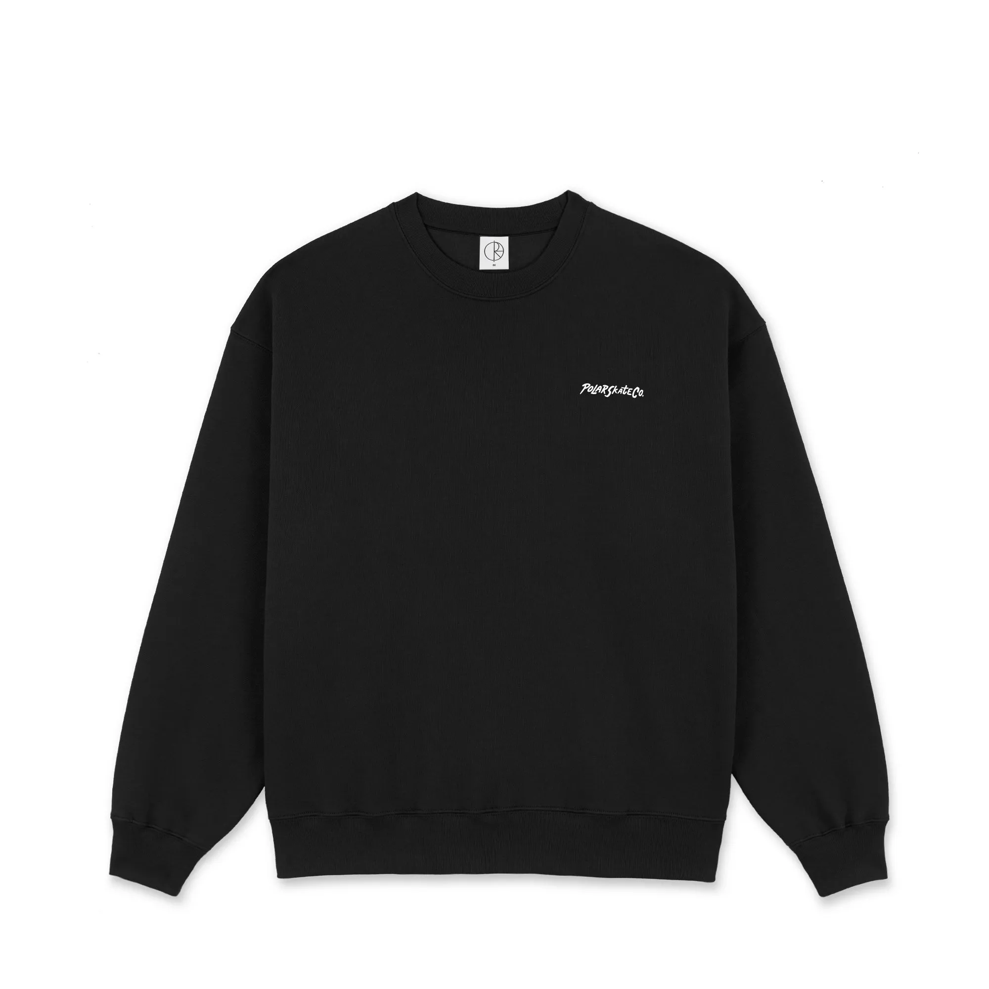 Dave Crewneck | Surf Logo - Black sold by Polar Skate