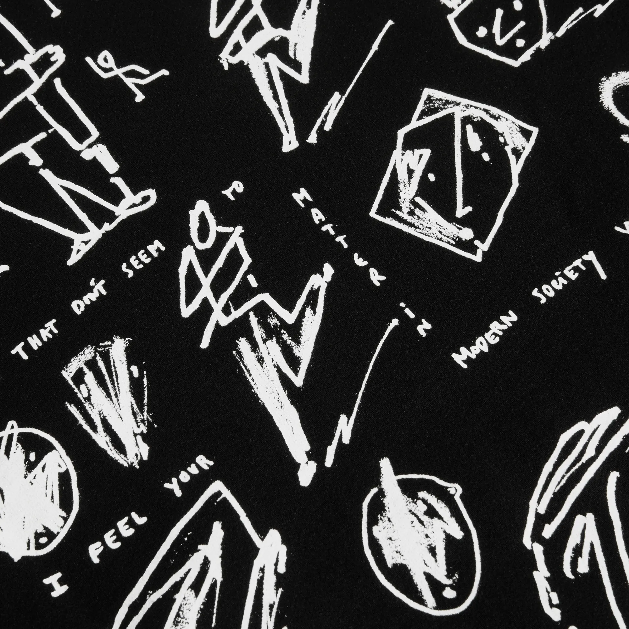 Dave Hoodie | Sad at Times - Black sold by Polar Skate product image thumbnail 3