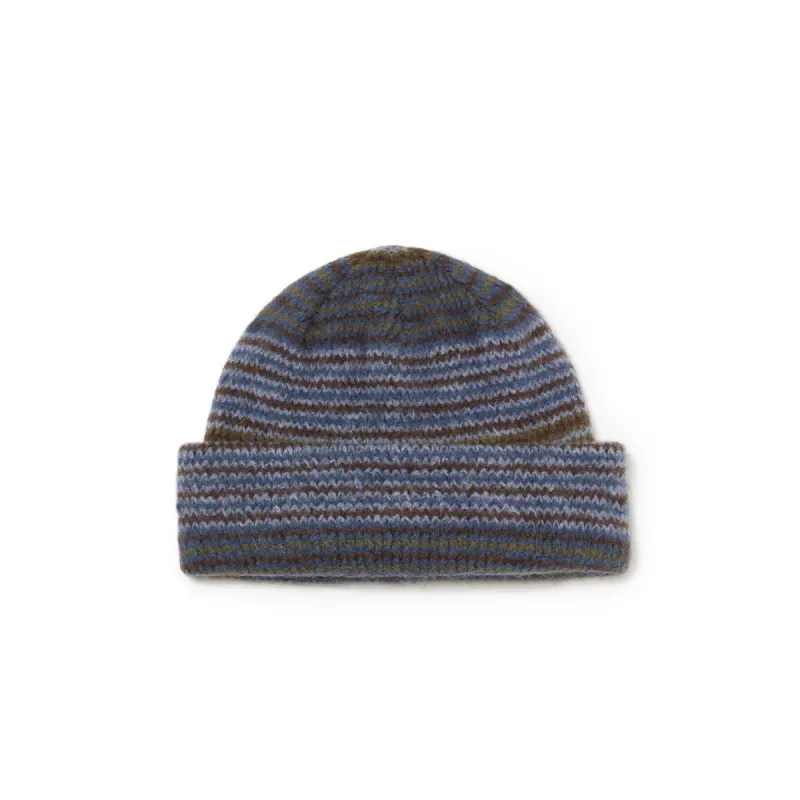 George Beanie - Blue Green Stripe sold by Polar Skate